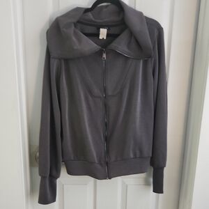 Ariella Charcoal Bomber Jacket